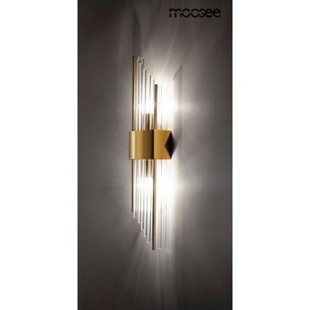 MSE010100291 MOOSEE lampa ścienna SLANT złota