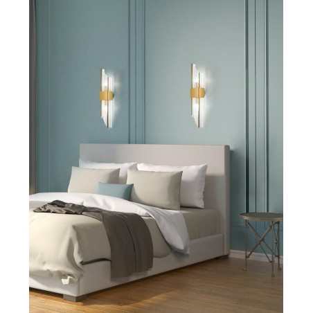 MSE010100291 MOOSEE lampa ścienna SLANT złota