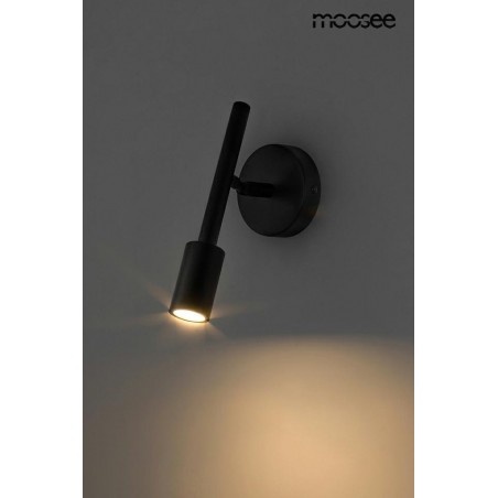 MSE010100296 MOOSEE lampa ścienna PRISMA czarna