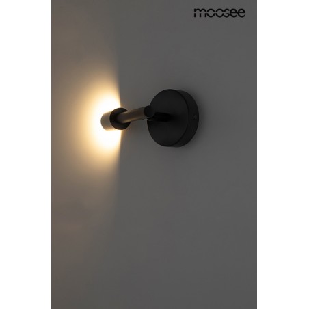 MSE010100296 MOOSEE lampa ścienna PRISMA czarna