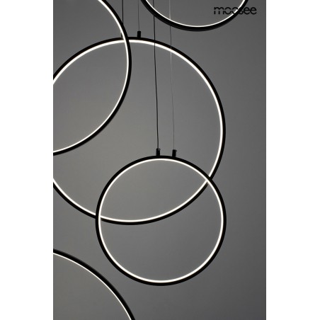 MSE010100371 MOOSEE lampa wisząca CIRCULO SIX czarna