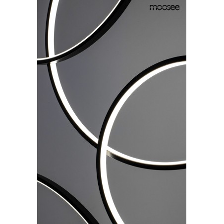 MSE010100371 MOOSEE lampa wisząca CIRCULO SIX czarna