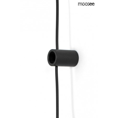 MSE010100385 MOOSEE lampa ścienna FLAT 3 czarna