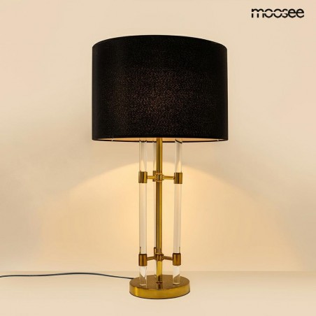 MSE1501100401 MOOSEE lampa stołowa MOXY złota / czarna