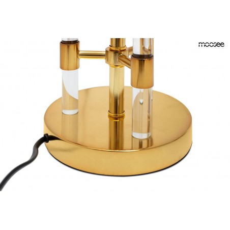 MSE1501100401 MOOSEE lampa stołowa MOXY złota / czarna