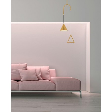 MSE010100331 MOOSEE lampa wisząca ACUSTICA złota