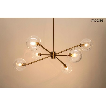 MSE1501100402 MOOSEE lampa wisząca AURA 6 złota