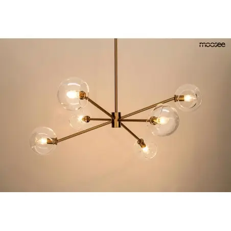 MSE1501100402 MOOSEE lampa wisząca AURA 6 złota