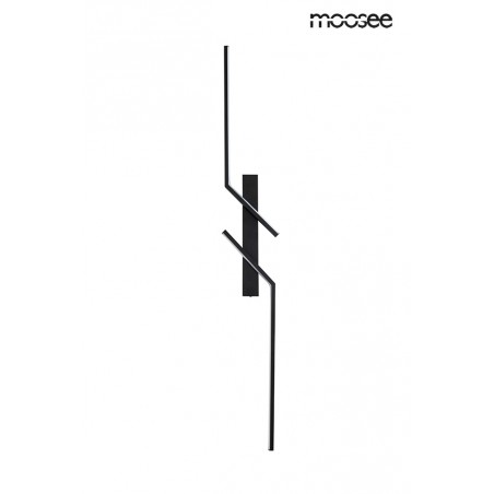 MSE1501100412 MOOSEE lampa ścienna MAISON 100 czarna
