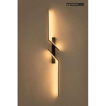 MSE1501100412 MOOSEE lampa ścienna MAISON 100 czarna