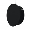 MSE1501100474 Lampa ścienna FLUSSO WALL czarna