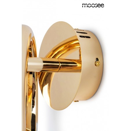 MSE010100320 MOOSEE lampa ścienna HELIOS złota