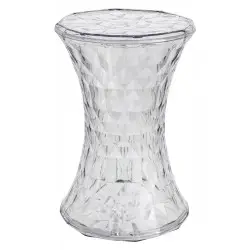PC-093.CLEAR Stołek SOLO transparentny