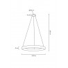 MSE020100173 MOOSEE lampa wisząca LIBERTY 60 złota