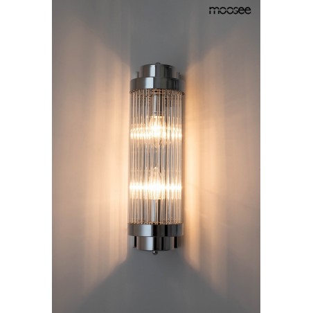 MSE010100360 MOOSEE lampa ścienna COLUMN 40 srebrna