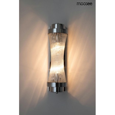 MSE010100360 MOOSEE lampa ścienna COLUMN 40 srebrna