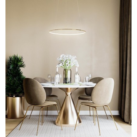 MSE1501100155 MOOSEE lampa wisząca RING SLIM 40 złota