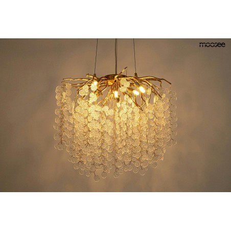 5900168832947 MOOSEE lampa wisząca RIVIERA 60 złota /   clear