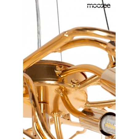 5900168832947 MOOSEE lampa wisząca RIVIERA 60 złota /   clear