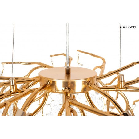 5900168832947 MOOSEE lampa wisząca RIVIERA 60 złota /   clear