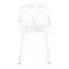 DC-362.ALLWHITE Krzesło SPLIT PREMIUM białe - aluminium, nogi białe