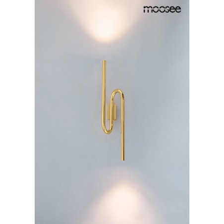 MSE010100376 MOOSEE lampa ścienna MACAROON złota