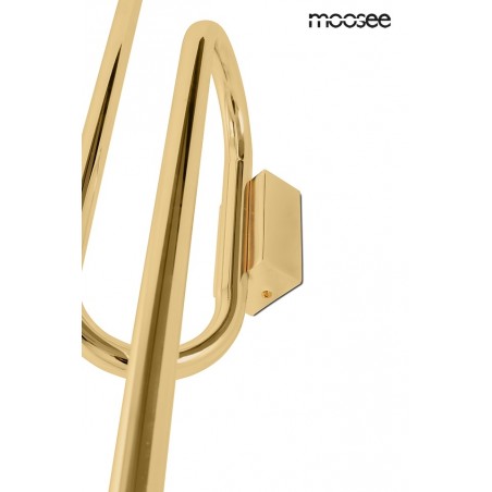 MSE010100376 MOOSEE lampa ścienna MACAROON złota