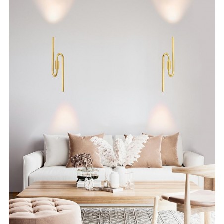 MSE010100376 MOOSEE lampa ścienna MACAROON złota