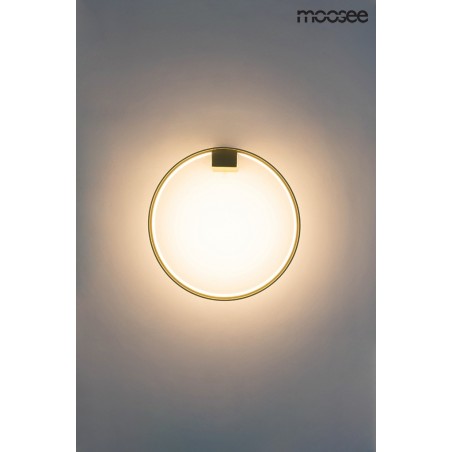 MSE010400220 MOOSEE lampa ścienna CIRCLE WALL złota