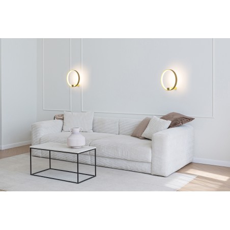 MSE010400220 MOOSEE lampa ścienna CIRCLE WALL złota