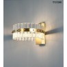 MSE01040015 MOOSEE lampa ścienna SATURNUS WALL złota - LED, kryształ, stal szczotkowana
