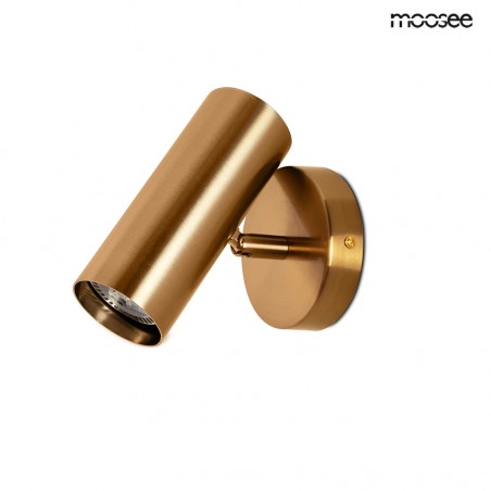 MSE010400215 MOOSEE lampa ścienna SPOT złota