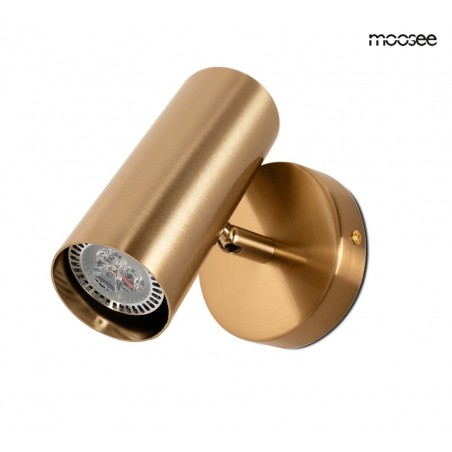 MSE010400215 MOOSEE lampa ścienna SPOT złota