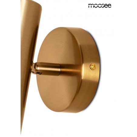 MSE010400215 MOOSEE lampa ścienna SPOT złota