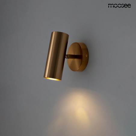 MSE010400215 MOOSEE lampa ścienna SPOT złota