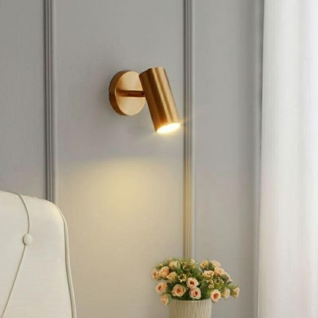 MSE010400215 MOOSEE lampa ścienna SPOT złota