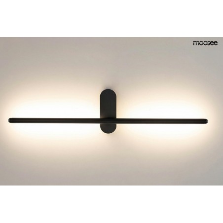 MSE010100350 MOOSEE lampa ścienna TOBIA czarna
