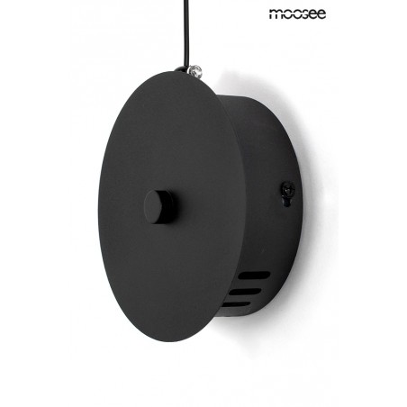 MSE010100384 MOOSEE lampa ścienna FLAT czarna
