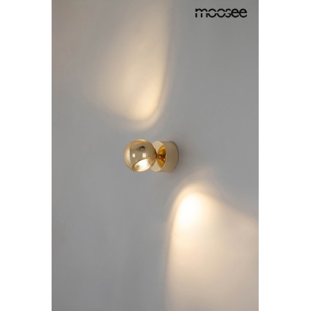 MSE1501100310 MOOSEE lampa ścienna EOS złoty