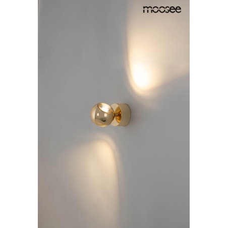 MSE1501100310 MOOSEE lampa ścienna EOS złoty
