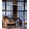 MAXLIGHT P0356D LAMPA WISZĄCA ORGANIC HORIZON 100CM ZŁOTA ŚCIEMNIALNA