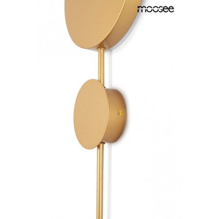 MSE010100354 MOOSEE lampa ścienna SHADOW 2 złota
