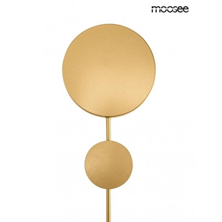 MSE010100354 MOOSEE lampa ścienna SHADOW 2 złota