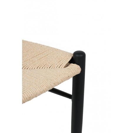 KH1201100122 Krzesło WISHBONE METAL naturalne
