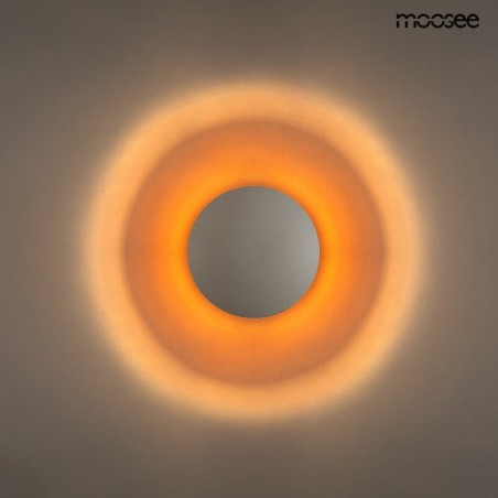 MSE010400203 MOOSEE lampa ścienna ECLISE  złota / biała