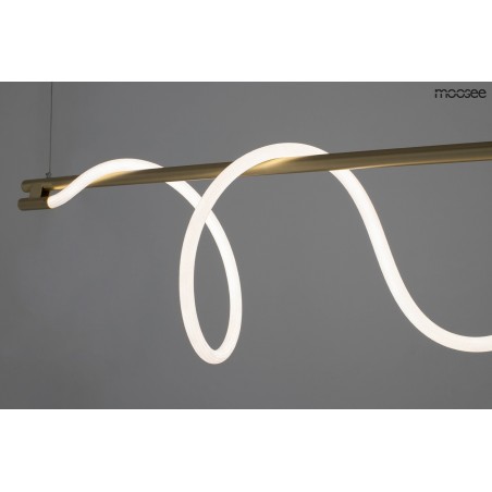 MSE010100178 MOOSEE lampa wisząca SERPIENTE 120 złota