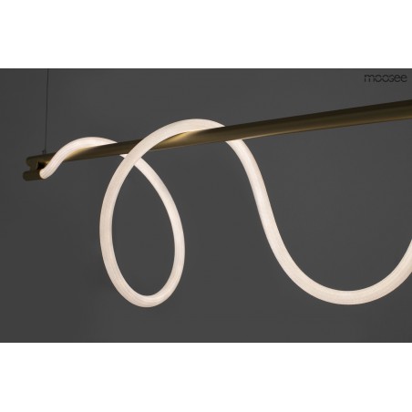 MSE010100178 MOOSEE lampa wisząca SERPIENTE 120 złota