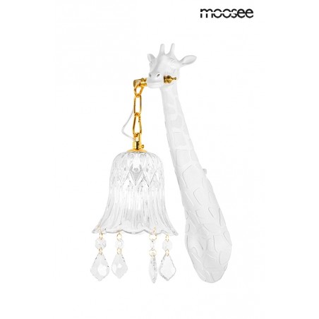 MSE1501100400 MOOSEE lampa ścienna GIRAFFE biała
