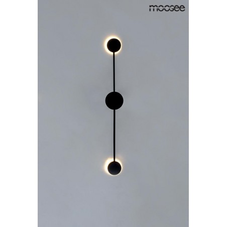 MSE010100246 MOOSEE lampa ścienna SHADOW 2 CLOSE czarna