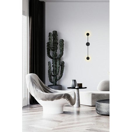 MSE010100246 MOOSEE lampa ścienna SHADOW 2 CLOSE czarna